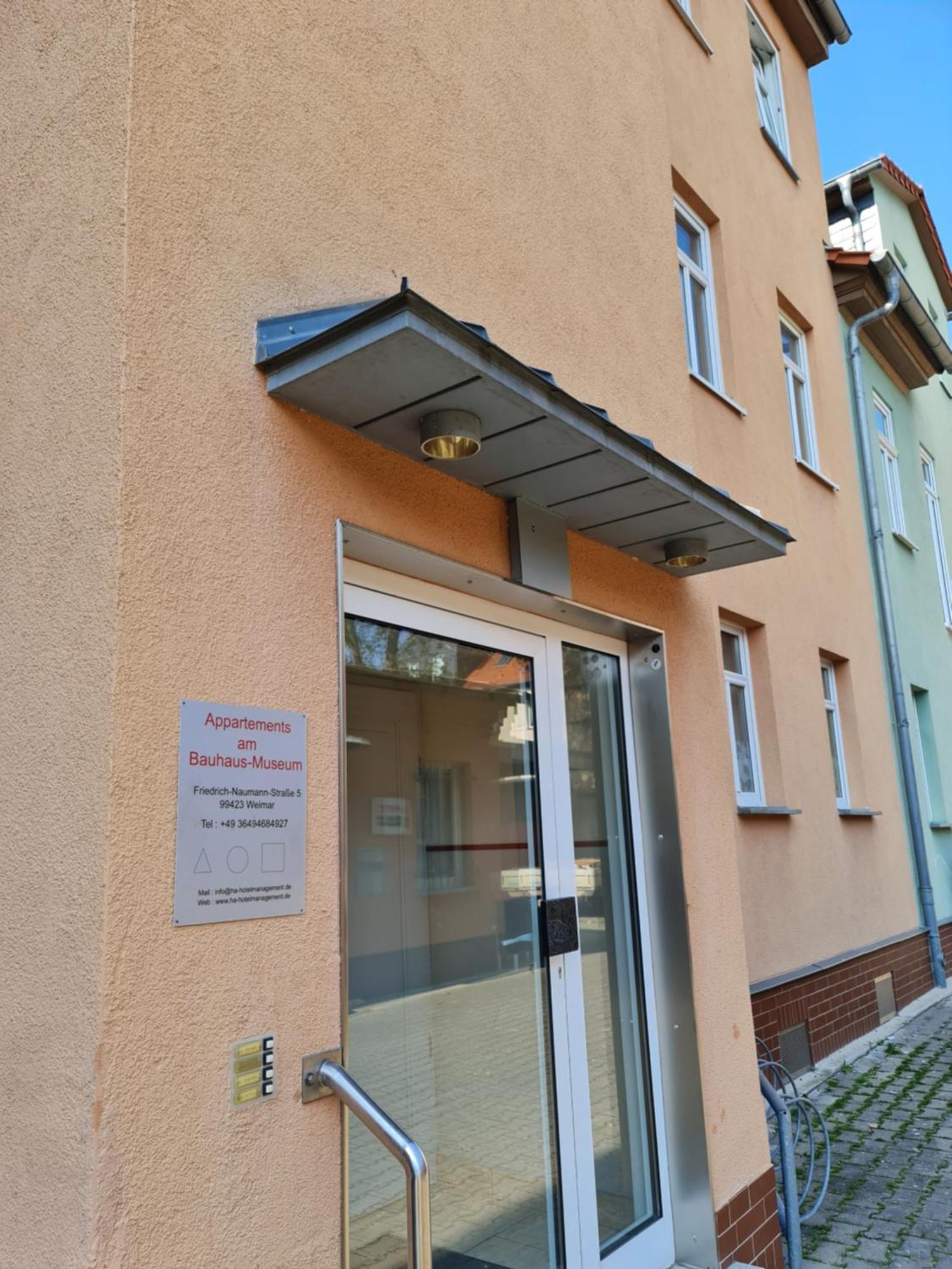 Cityappartement Am Bauhaus-Museum Weimar (Thuringia) Exterior foto