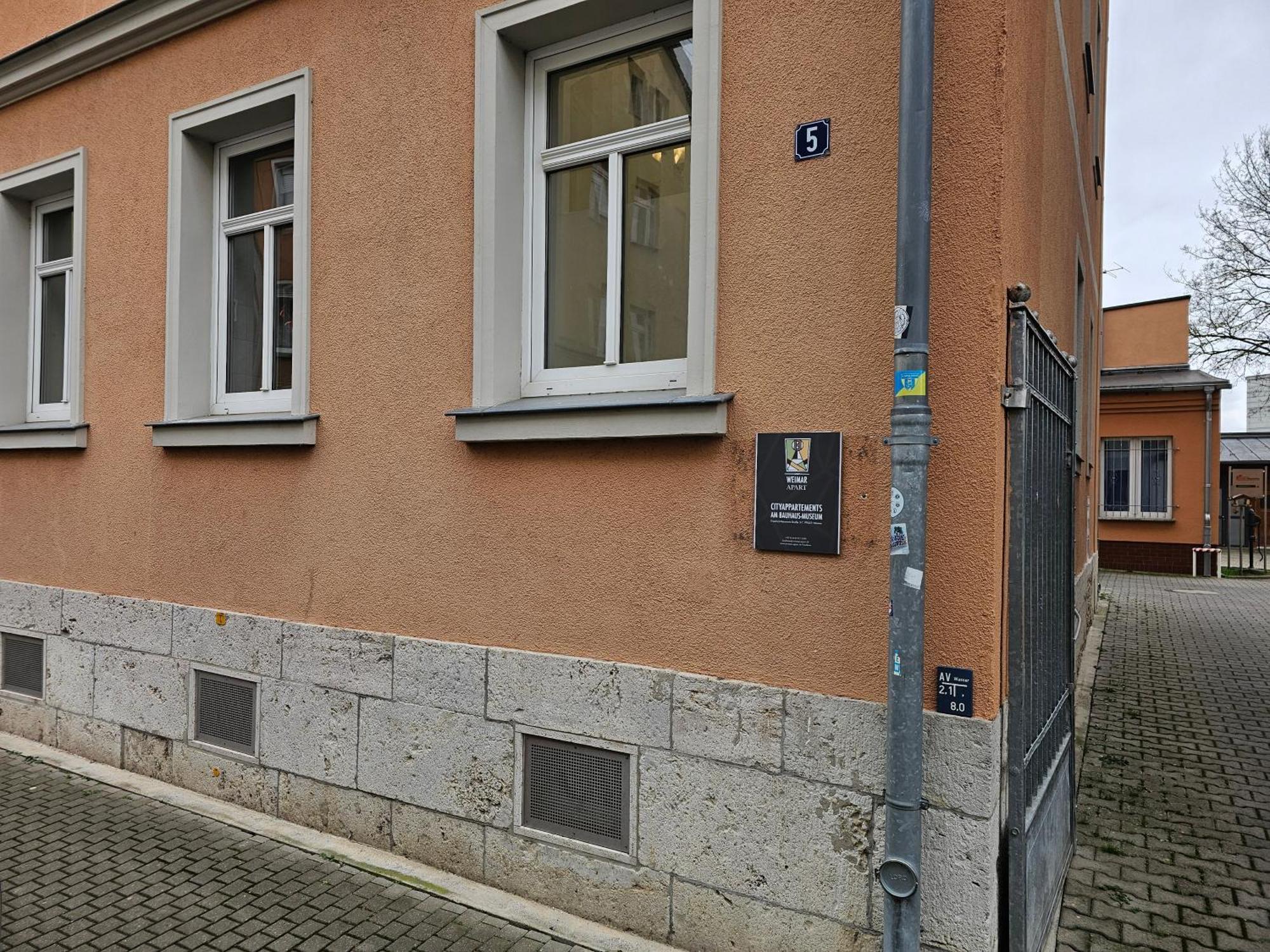 Cityappartement Am Bauhaus-Museum Weimar (Thuringia) Exterior foto